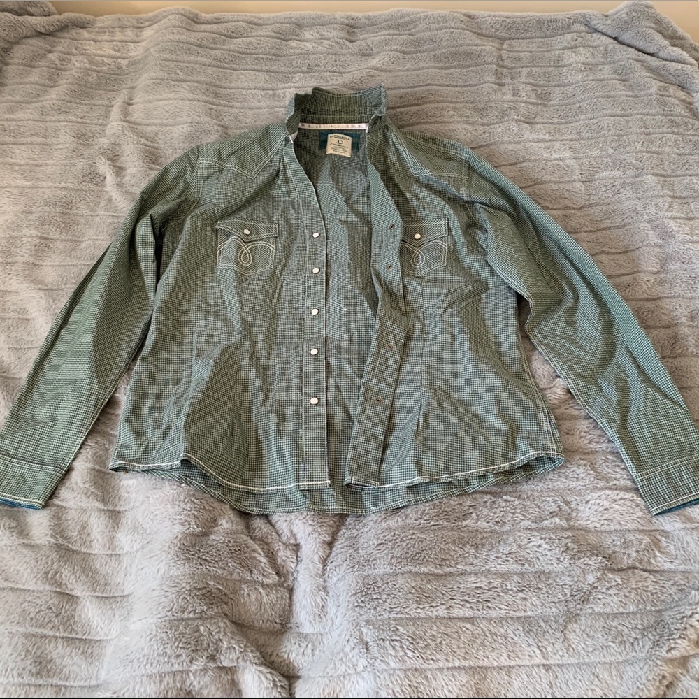 Panhandle Rough Stock Women’s Western Shirt Plaid